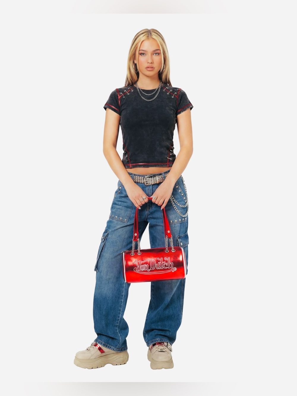 New🔥 Von•Dutch Barrel bag 🍎